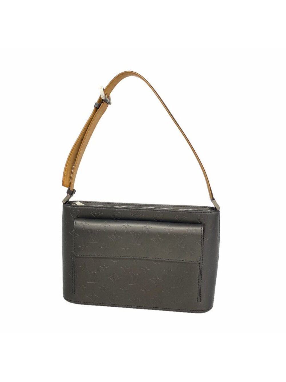 Louis Vuitton Shoulder Bag Monogram Matt Alston Noir